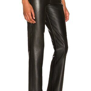 AGOLDE Recycled Leather Lyle Low Rise Slim